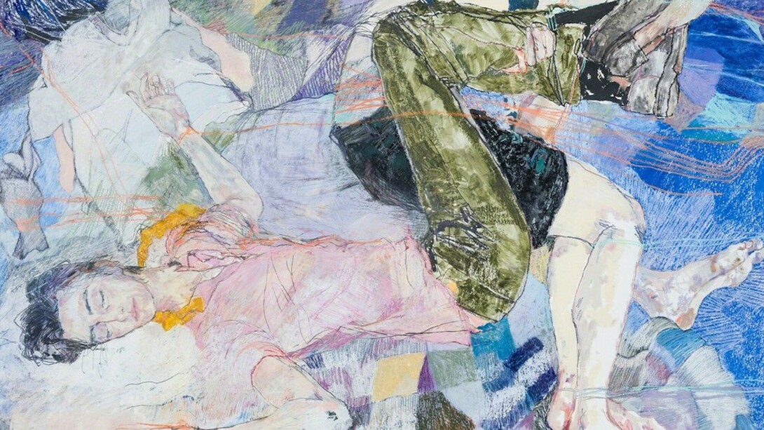 Howard Tangye. Links, Exhibiiton view. Courtesy of Amar Gallery