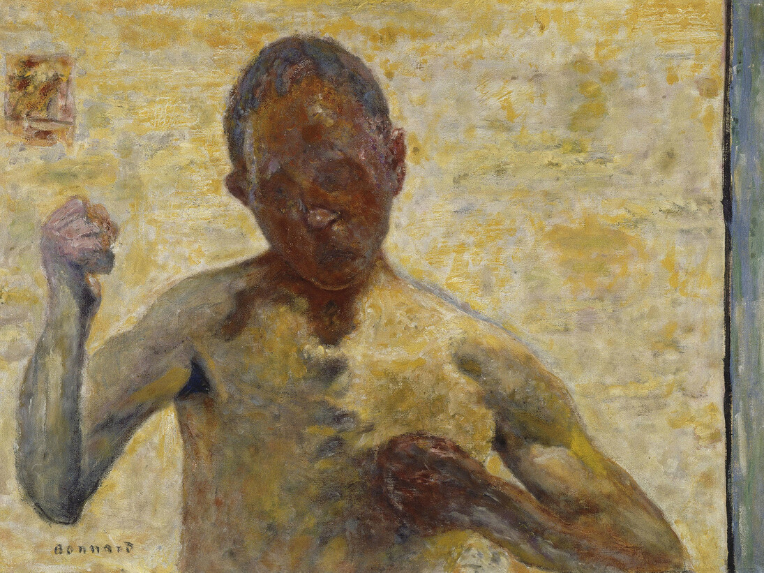 Pierre Bonnard (1867-1947), Le Boxeur (portrait de l’artiste), 1931, Huile sur toile, 54 × 74, 3 cm, Paris, musée d’Orsay, donation de Philippe Meyer, 2000, RF 2000-12 © RMN-Grand Palais (Musée d’Orsay) / Michèle Bellot © ADAGP, Paris 2015