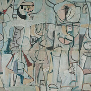 Birds of passage, artwork in exhibition. Courtesy of Queensland Art Gallery