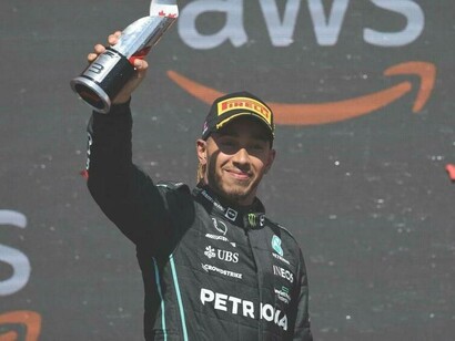Lewis Hamilton recorded a second podium finish of the season in Montreal, Canada