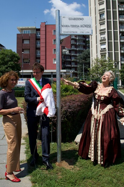 Diana De Marchi al Giardino Agnesi, foto Elena Savino