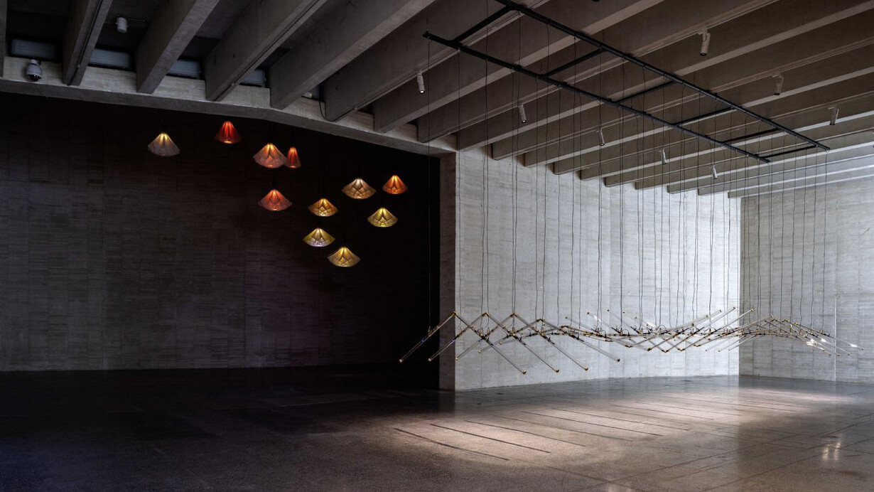 Drift, Amplitud / Pradera, vista de exhibición. Cortesía del MUSAC