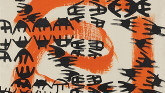 Giuseppe Capogrossi, Superficie 129, 1954