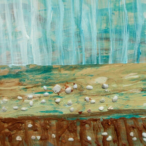 TA - A Morning Beach Walk (detail)