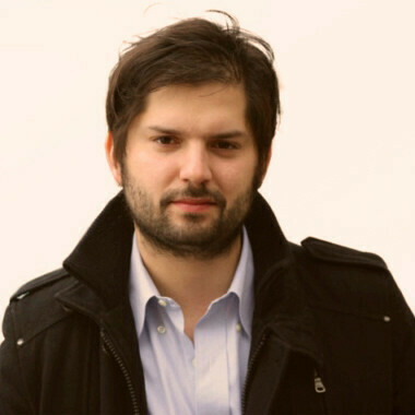 Gabriel Boric Font, graduated in legal and social sciences and Chilean politician
