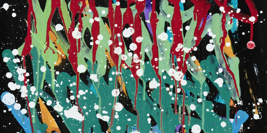 JonOne. Courtesy of Fabien Castanier Gallery 