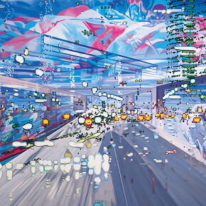 Verschiedene künstler:innen, Remix. Von Gerhard Richter bis Katharina Grosse, kunstwerk in der ausstellung. Mit freundlicher genehmigung des Albertina Museums