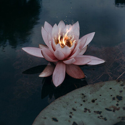 Agan Harahap, Light the Fire 2021, C-print on photo paper 100 × 77cm. Courtesy of the artist and Mizuma Gallery