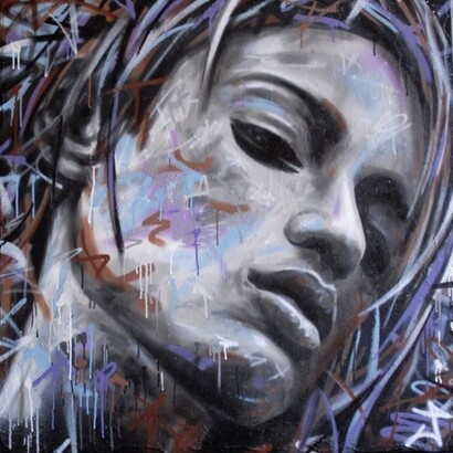 Joker, Untainted beauty, 100 x 100 cm