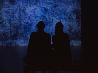 Takashi Makino,  Cinéma Concret, Exhibition view. Courtesy of Empty Gallery