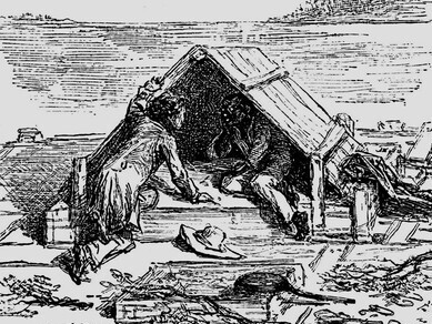 Mark Twain’s Adventures of Huckleberry Finn, illustrated by Achille Sirouy