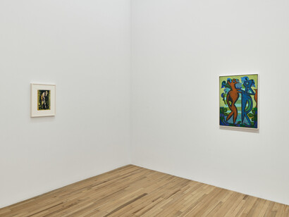 Eileen Agar, Leaves of the world, exhibition view. Courtesy of Andrew Kreps Gallery