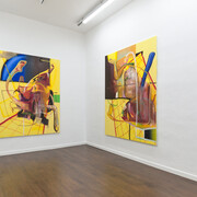 bn+Brinanovara, Exhibition View, Lieber Maler, male mir. Courtesy of The Address Gallery