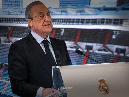 Florentino Pérez, presidente del grupo ACS y del Real Madrid Club de Fútbol