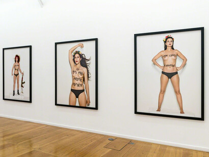 Naked War. Courtesy of Xippas gallery