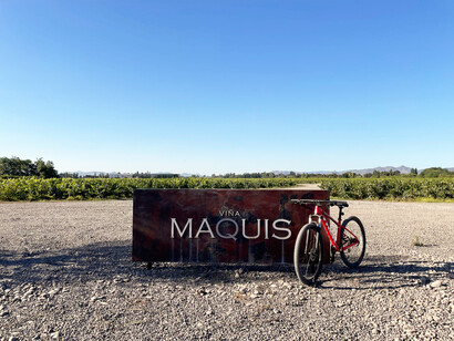 Entrada de Viña Maquis en el Valle de Colchagua, Chile