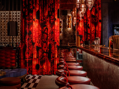 Bar Thirteen in Chateau Denmark London, England