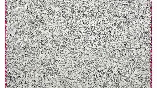 Yunizar (b. 1971), Untitled, 2014, Acrylic on canvas, 200 x 250 cm. (78 3/4 x 98 3/8 in.), Copyright the Artist. Courtesy Ben Brown Fine Arts, London