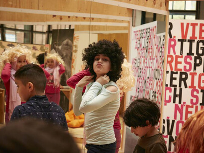 1, 2, 3, Kultummel. Courtesy of Labyrinth Children's Museum Berlin