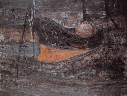 Luis Claramunt, El buque, 1984 (detalle). © Pedro Martínez de Albornoz