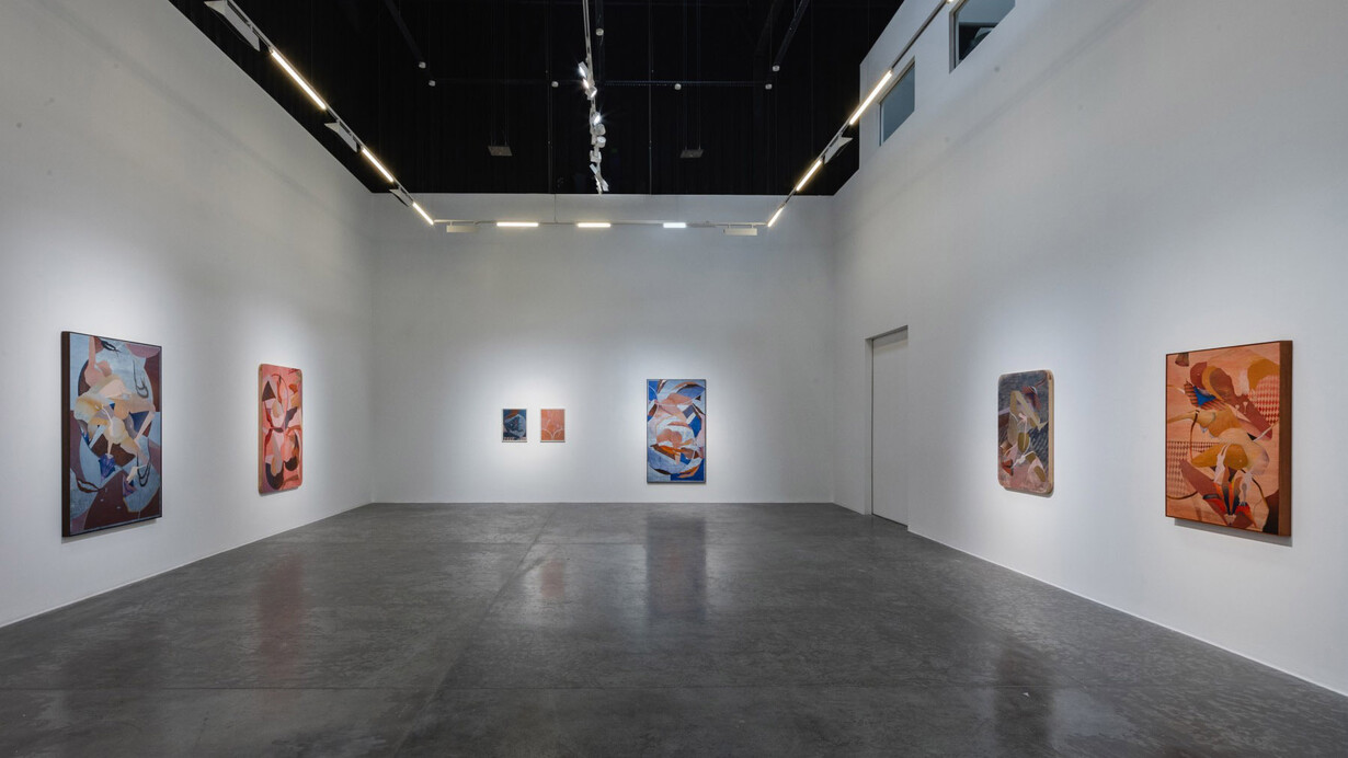 Maryam Hoseini, Swells, exhibition view. Courtesy of Green Art Gallery