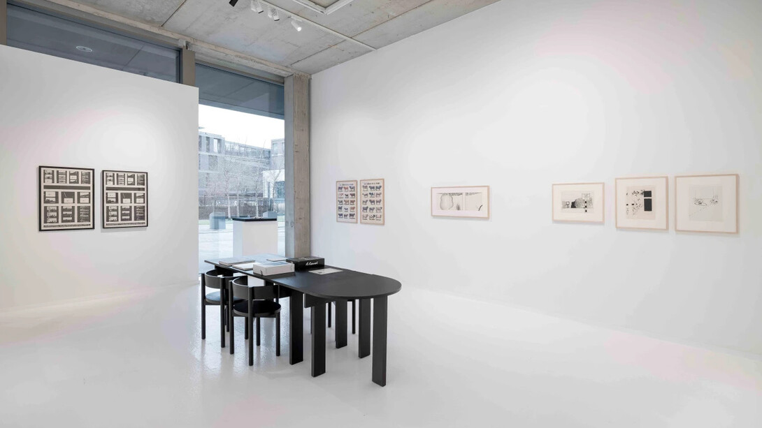 Roger Raveel and Marcel Broodthaers, exhibition view. Courtesy of Gallery Sofie Van de Velde