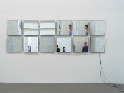 Tatsuo Miyajima, Exhibition view. Courtesy of Buchmann Galerie