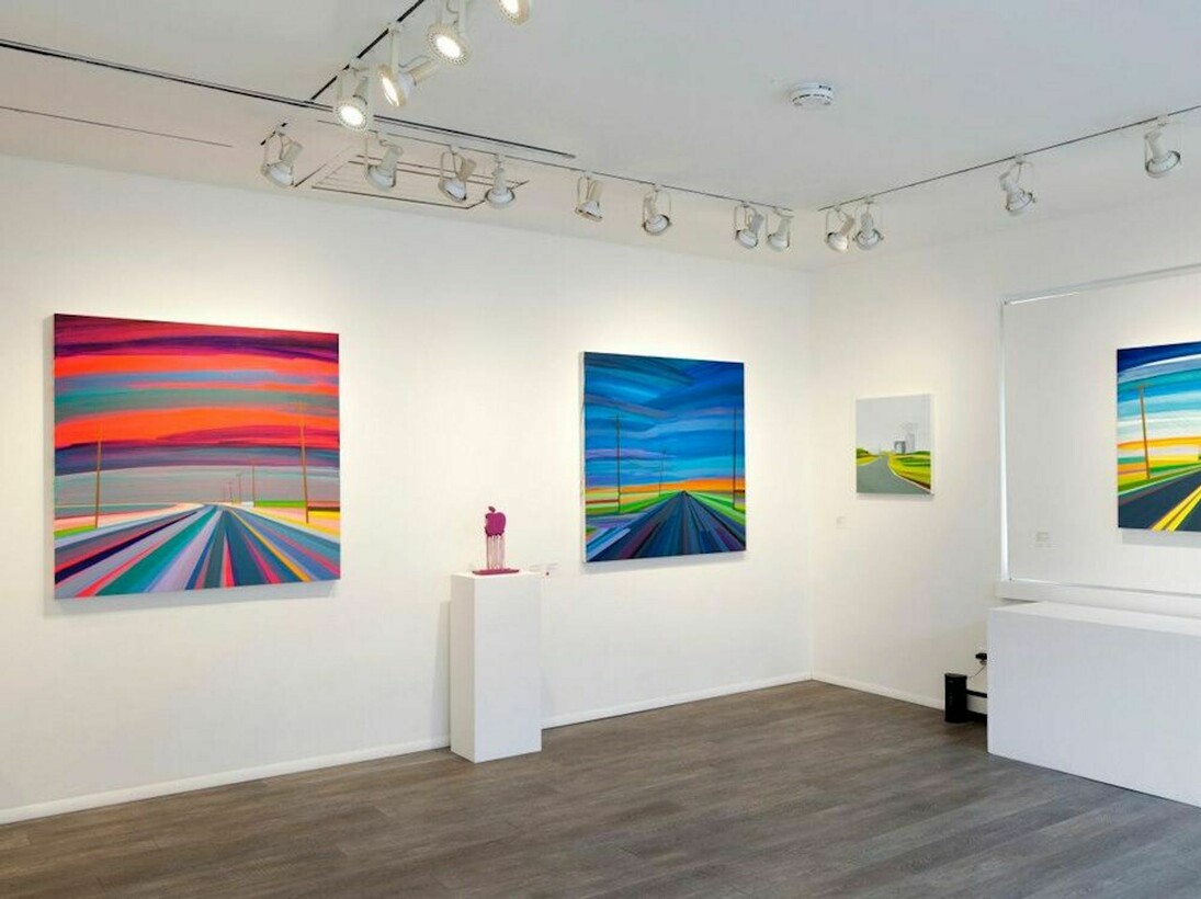 Mohawk Trail, Exhibition view. Courtesy of Roman Fine Art