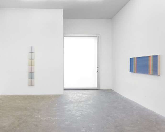 Brian Wills, Exhibition view. Courtesy of Praz-Delavallade