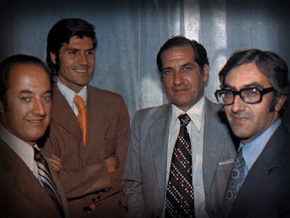 Chicago Boys (from left) Sergio de Castro, Sergio de la Cuadra, Pablo Baraona, and Álvaro Bardón, circa 1978