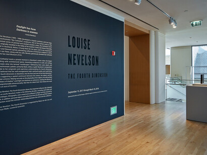 Louise Nevelson. Courtesy of San Jose Museum of Art