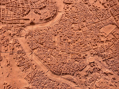 Rome in the world, exhibition view. Courtesy of Maxxi