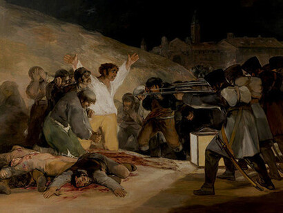 El tres de mayo de 1808 en Madrid (1814), Goya