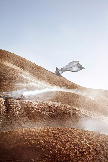 Isabelle Lindbergh, Dune (Kerlingarfjoll, Iceland), 2023. Courtesy of Space Gallery St. Barth