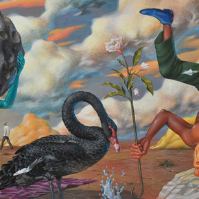 The Earth is Flat. Courtesy of Mirus Gallery