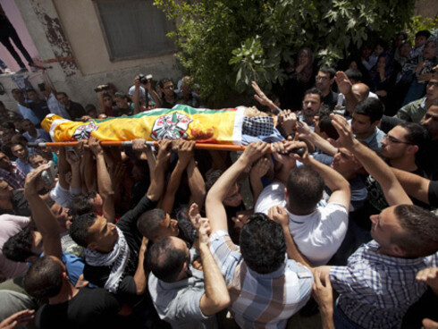 Funeral in memory of Mohammed Dudin