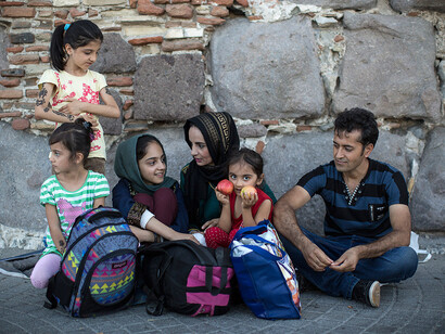 Waiting to cross borders