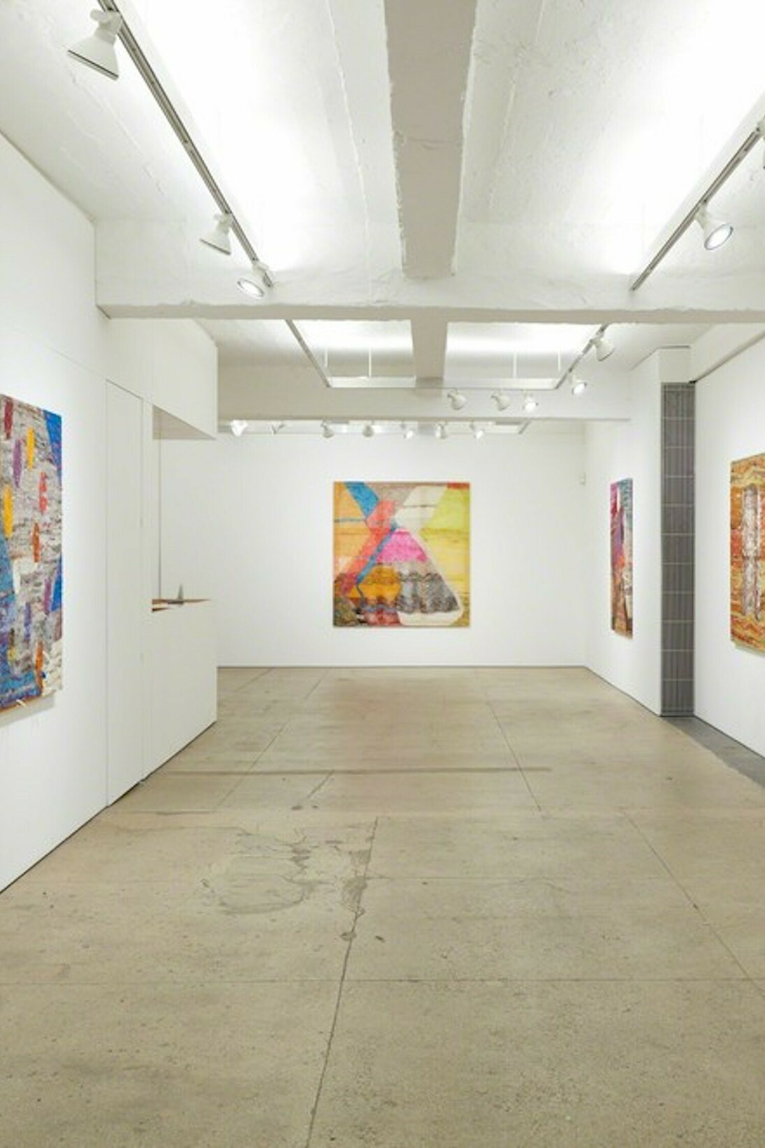 Channing Hansen. Self Portraits, Exhibition view. Courtesy of CRG Gallery