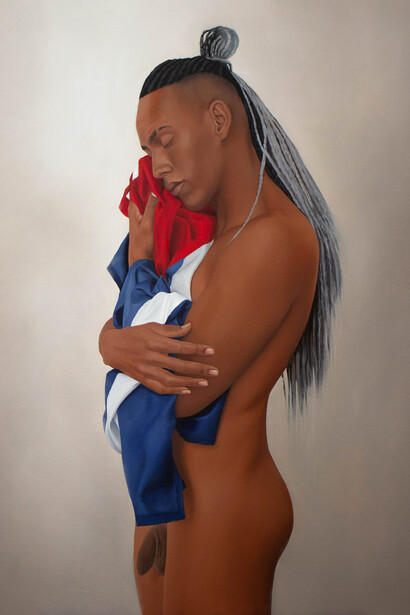 Gabriel Sanchez
Patria o muerte, 2021
Oil on canvas
35.5 x 47 in (90.2 x 119.4 cm).
Courtesy of the artist and Luis De Jesus Los Angeles