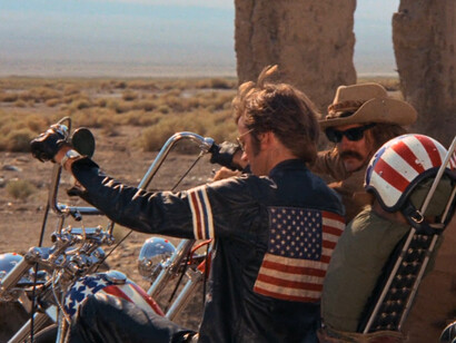 Easy Rider, film di Dennis Hopper (1969), scena dal film