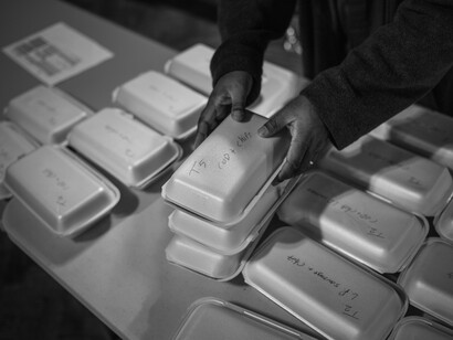 Quiz night supper, Of things not seen. A year in the life of a London priest, Jim Grover