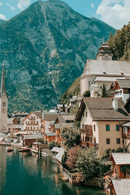Hallstatt, Austria, is a UNESCO World Heritage village known for its breathtaking alpine scenery and rich cultural history