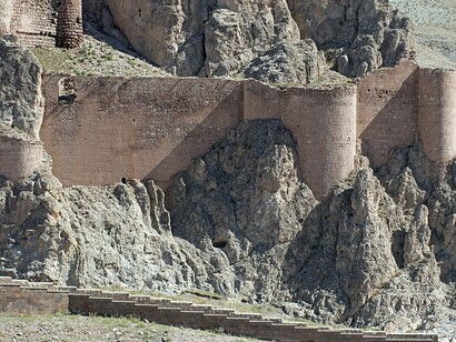 Doğubayazıt Castle in present-day Türkiye, built during the Urartu period, c. 9th-century BCE