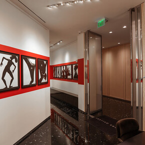 Gustavo Nazareno, Bará, ehxibition view. Courtesy of Opera Gallery 