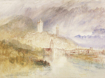Joseph Mallord William Turner, Thun (detail), about 1844. Courtesy of National Galleries of Scotland 