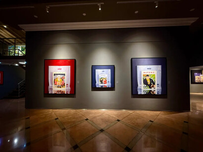Carlos Vega, Realismo contemporáneo, vista de exhibición. Cortesía de Galería Duque Arango