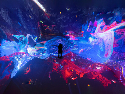 Refik Anadol, Instalación Machine Memoirs : Space, Estambul, Turkía, 19 de marzo a 26 de abril de 2021