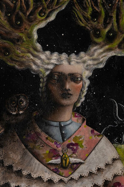 Octavia Monaco,  Dreamland, madre, particolare