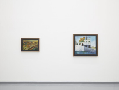 The estate of Abel Quezada. Memorias visuales, vista de exhibición. Cortesía de Proyectos Monclova