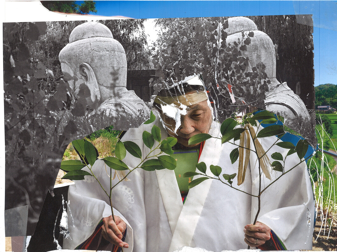 Christopher Doyle, The Whole Shebang, 2015, collage, 21 x 29.4 cm (8 ¼ x 11 ½ in)